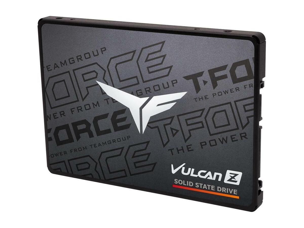 Disco Solido Teamgroup T-Force Vulcan Z, SSD 480GB, Sata 6Gb/s, 2.5", DC + 5V, 1Y (T253TZ480G0C101)
