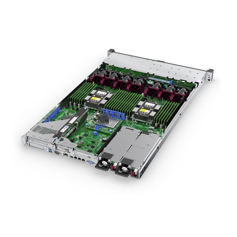 Servidor HPE Proliant DL360+ Gen10, 1P Intel Xeon Silver 4310 2.10Ghz, 12C, 18Mb, 32GB, 800W, MR416i-a, 2P-10Gb, 1RU, 3Y (P55241-B21)