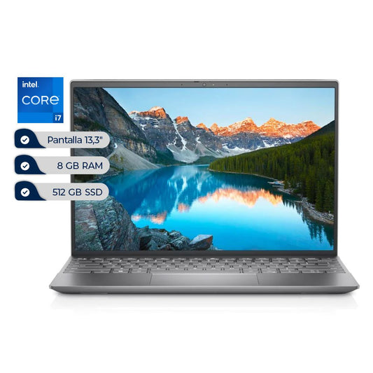 Laptop Dell Inspiron 5310 Intel Core i7-11Gen, RAM 8GB, SSD 512GB, 13.3" FHD (I5310_I78512SW10HSCC_122) 1000