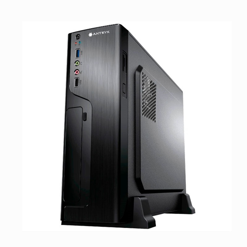 Case Slim Antryx XS-100 Black, Fuente Real 300W (AC-XS100BC)