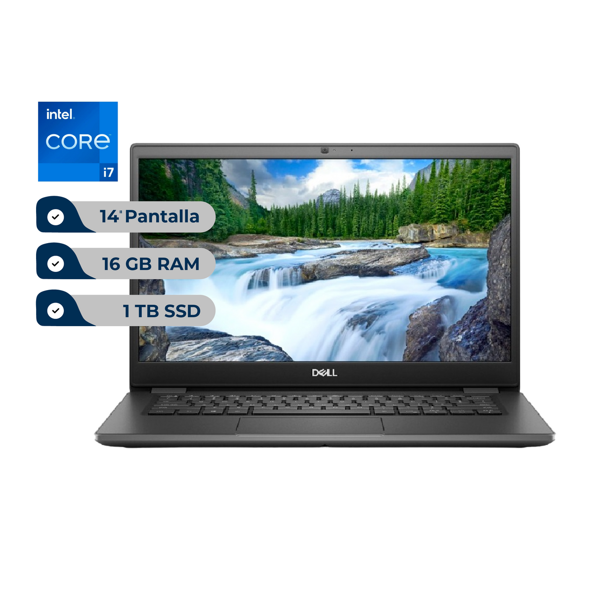 Laptop Dell Latitude 3410 Intel Core i7-10Gen, 16GB, SSD 1TB, 14" FHD, W10Pro