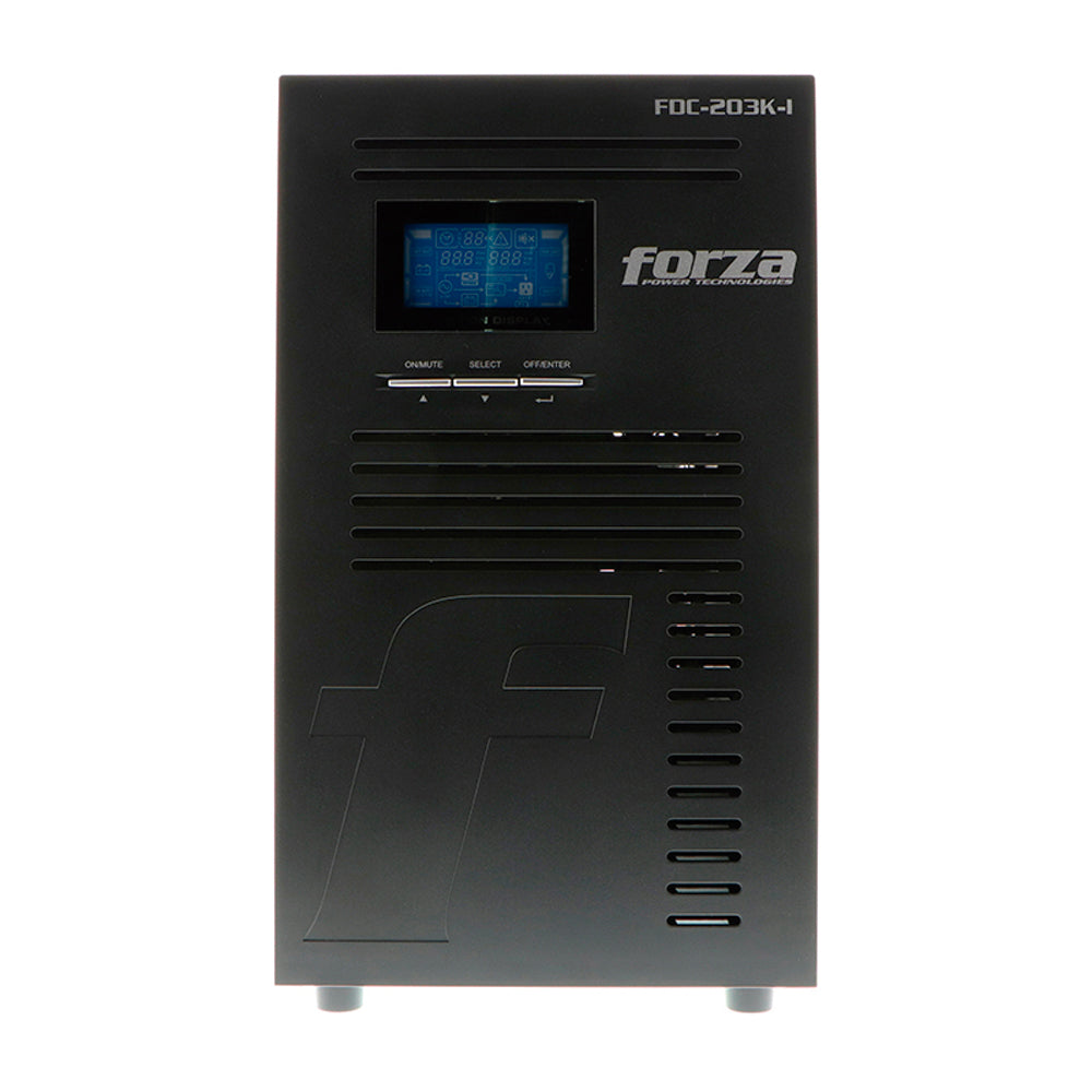UPS Online Forza FDC-203K-I 3kVA/3kW 8 salidas, 2Y