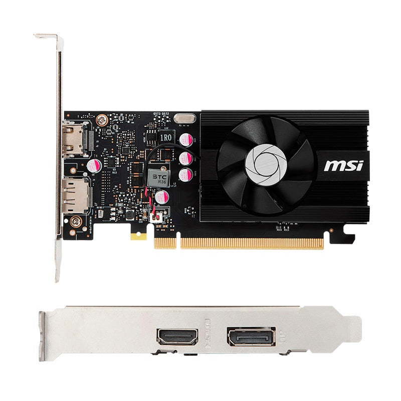 Tarjeta De Video MSI GT 1030, GEFORCE 2GB, DDR4, PCI-E, DP, HDMI,  64-BIT