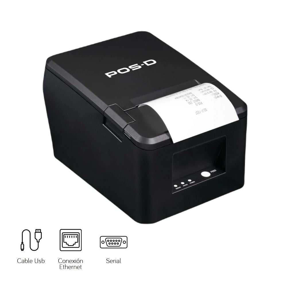 Impresora Térmica POS-D Basic 230, Serial, USB, Ethernet