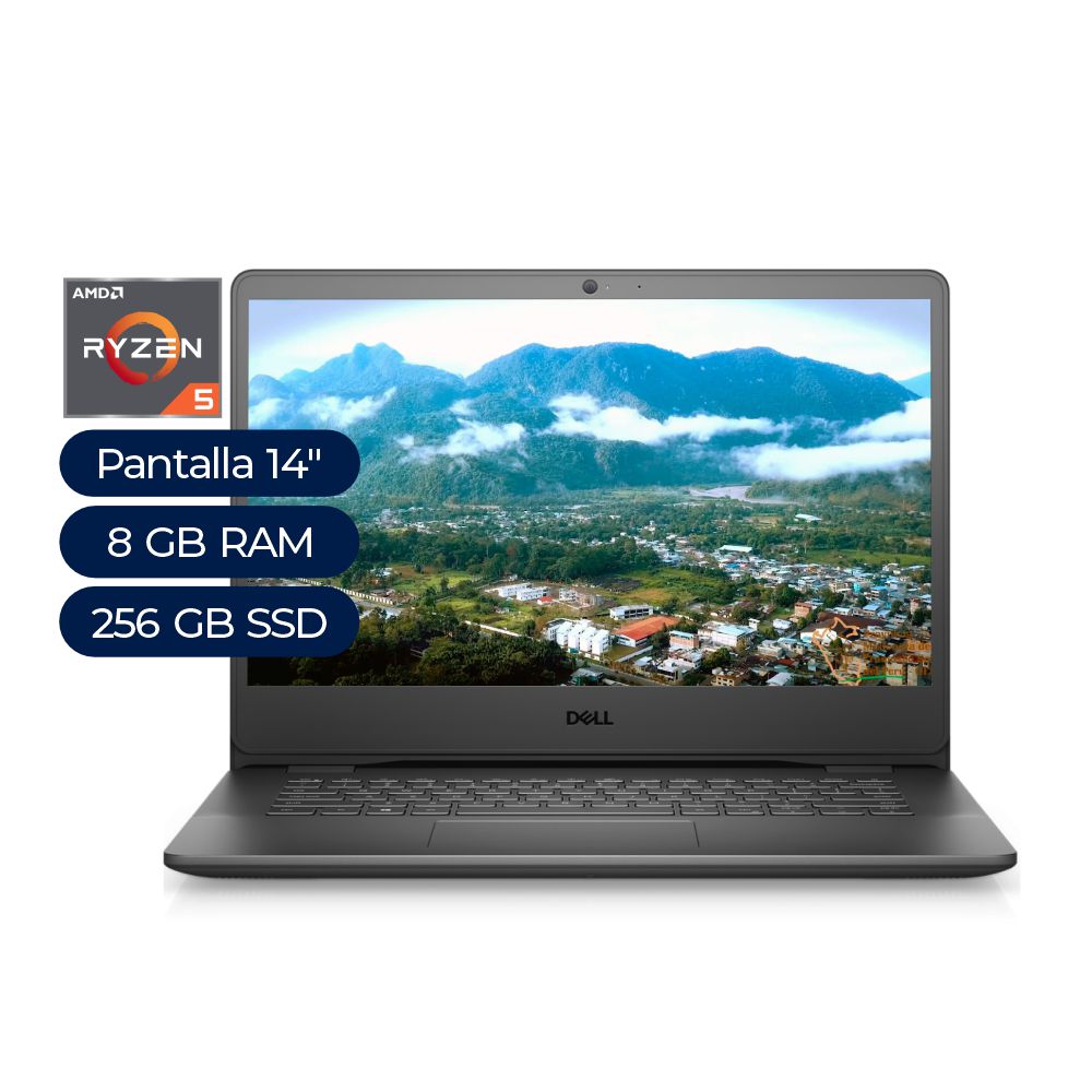 Laptop Dell Vostro 3405, Ryzen 5-3450U, 8GB, 256GB SSD, 14'' HD, Linux (YG53W)
