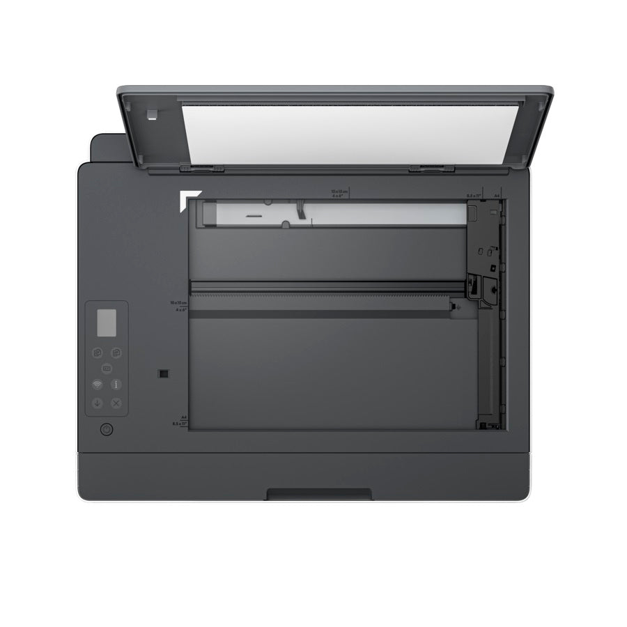impresora multifuncional hp smart tank 580 vista superior