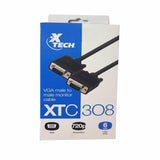 CABLE XTECH  XTC-308 VGA 1.8mt