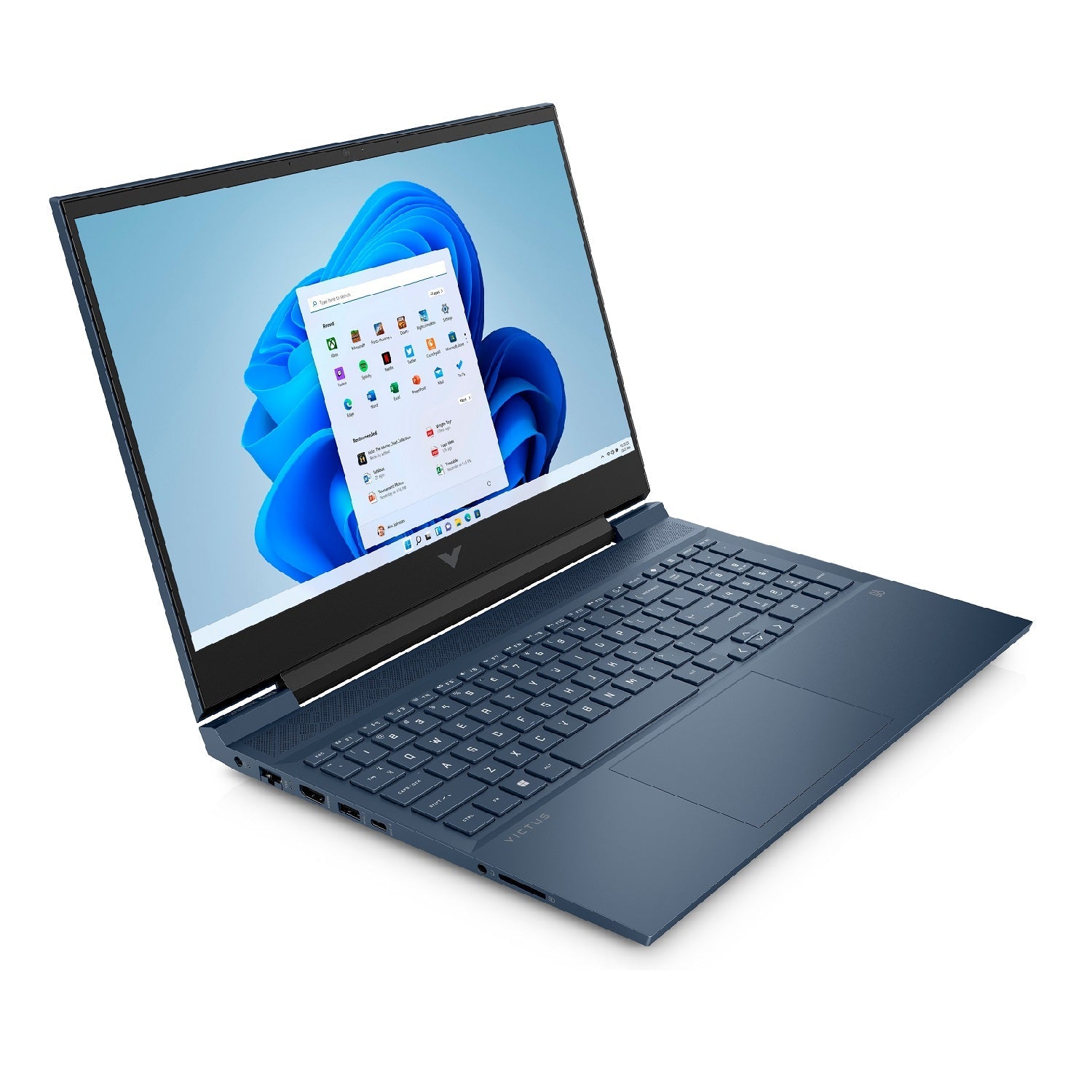 Laptop HP Victus Gaming 16-D0507la, i5-11400H, 16GB, SSD 512GB, 4GB RTX3050, FHD 16.1", W11H (62C11LA)