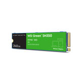 Disco Solido Western Digital Green SN350, 240GB, NVMe, 2400 Mb/s, PCIe M.2, 1Y, (WDS240G2G0C)