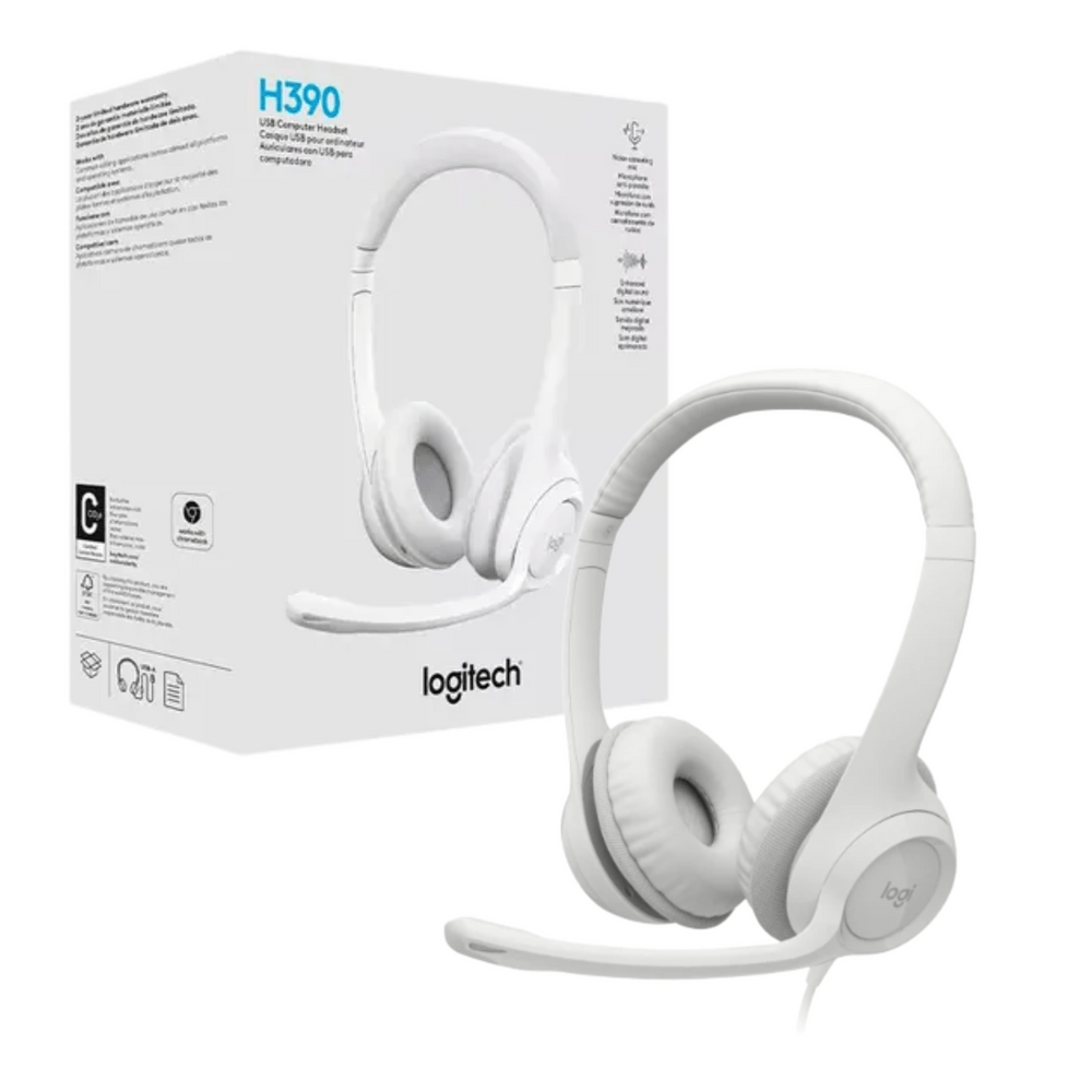 Audífono Logitech H390 USB Clearchat Comfort
