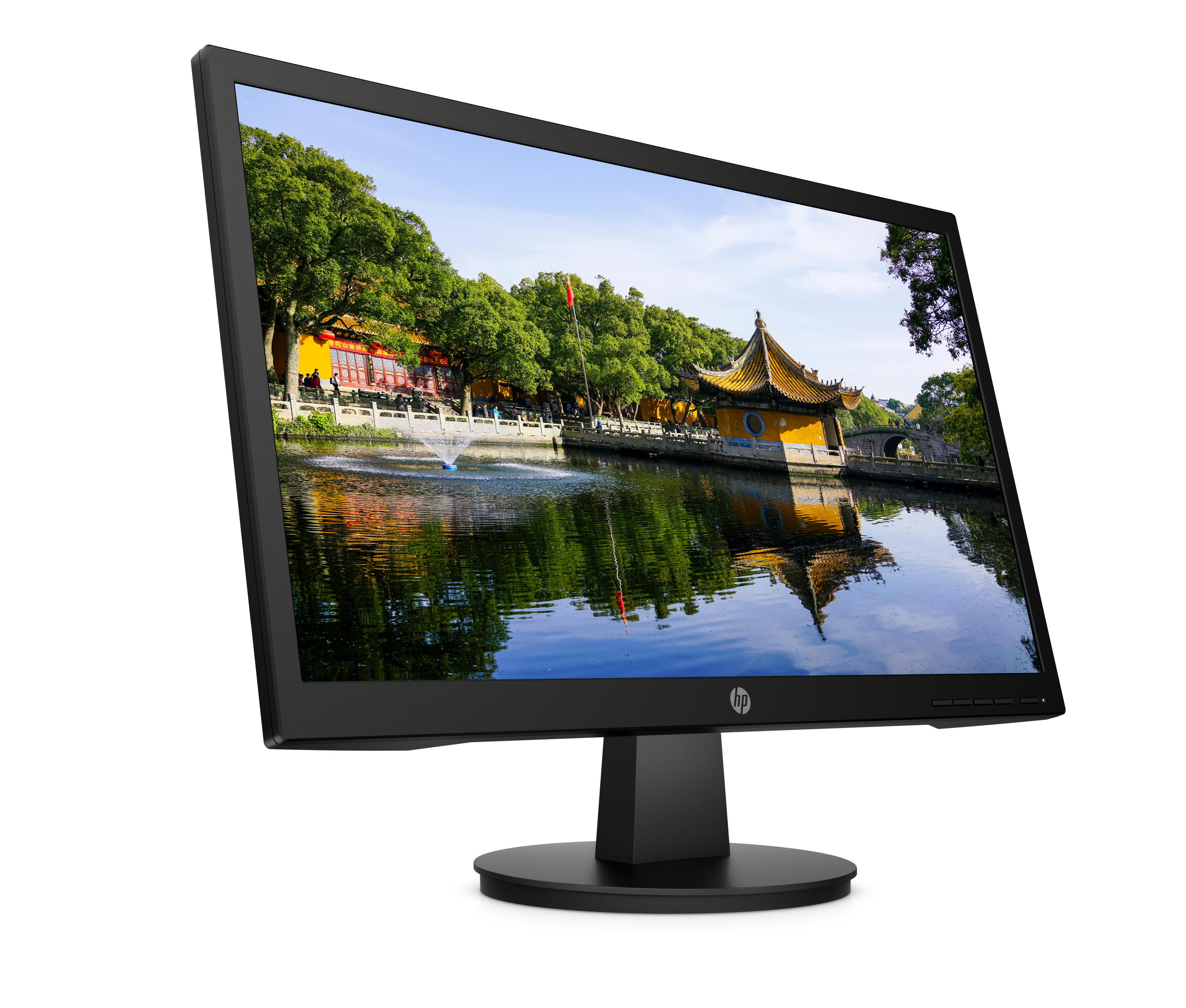 PC HP M01 F2004lam con procesador amd ryzen 5 solo monitor