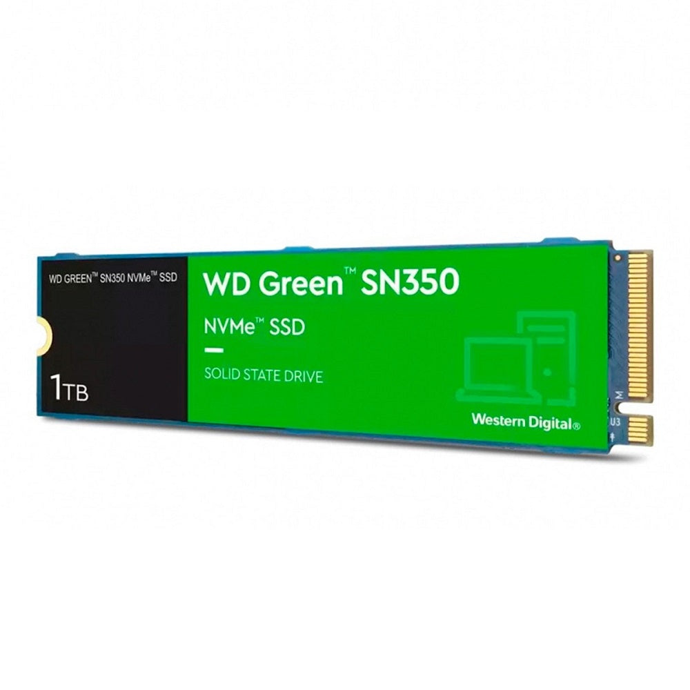 Disco Duro Solido Western Digital Green SN350, 1TB, NVMe, Mb/s, P – PERU